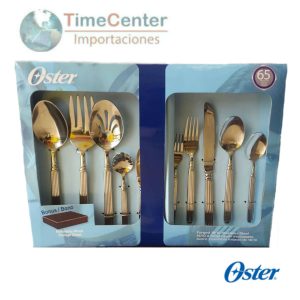Juego De Cubiertos Oster 65 Piezas T-36030