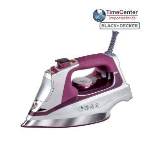 Plancha de Ropa a Vapor Black+Decker D3035 1600 watts suela de titanio apagado automático