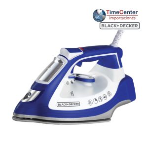 Plancha de Ropa a Vapor Black+Decker con Suela de Cerámica Resistente a Caídas IR3001-CL