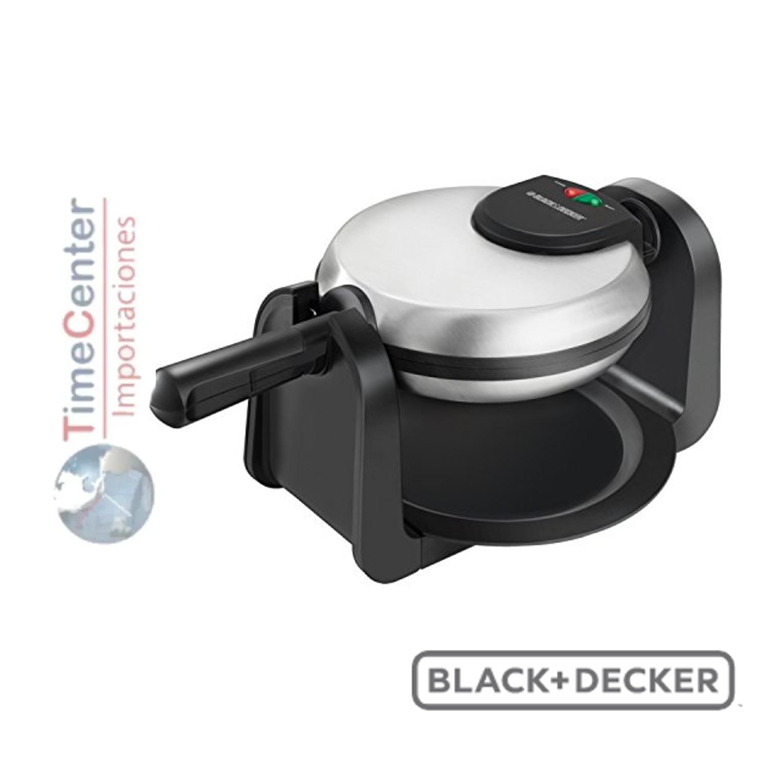 Waflera Black+Decker Giratoria Estilo Belga WM1404S-LA