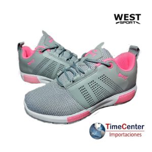 Zapatos Deportivos West Mujer JX2749AL Gris Coral