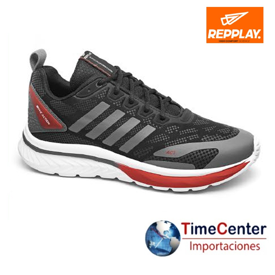 Zapatos Deportivos Brasileño RepplayOficia Hombre RP-380 Negro 89