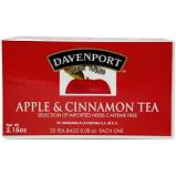 Té de manzana y canela Davenport 25 pzas