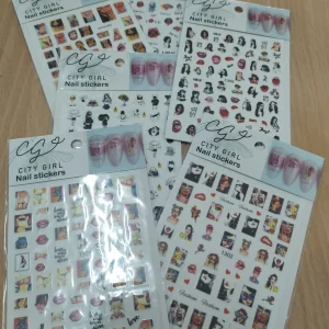 Stickers de uña motivos varios Mariposas – City Girl
