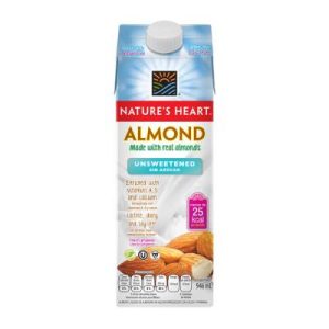 Leche de Almendras Nature´s Heart sin azúcar 946 ml