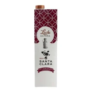 leche Santa clara 1 L caja con 12 piezas