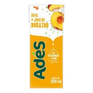 Soya ades duraznos 200ml