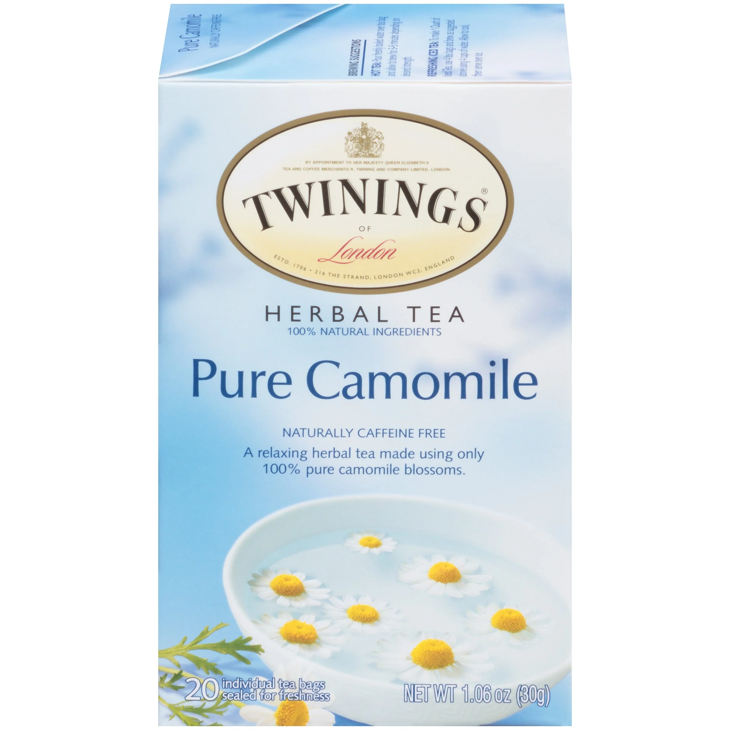 Té Infusión de manzanilla pura Twinings 20 g