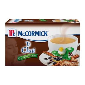 Té McCormick chai 25pzas